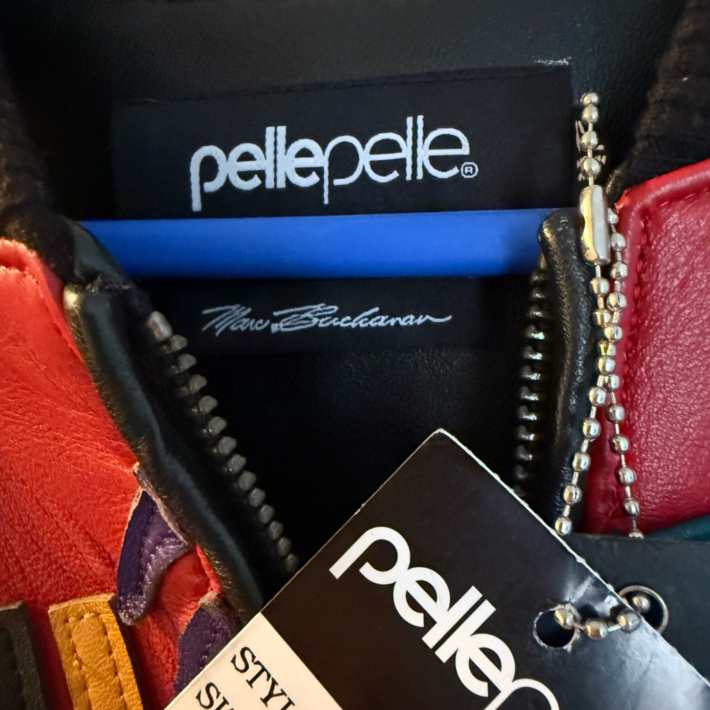 Pelle Pelle Multicolor Leather Jacket